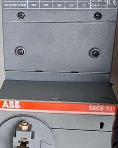 ABB SACE S3X contactor circuit breaker / case circuit breaker
