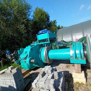 GE Tacke 1.5SL driveline with gearbox, Rexroth GPV 451; I 97.7 SN 1046242, 1500kW